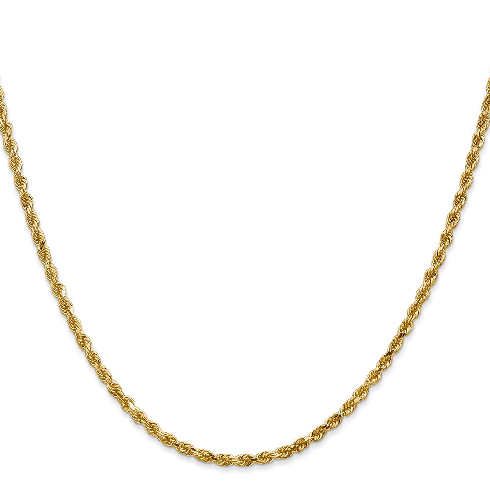 14k 2.25mm D/C Quadruple Rope Chain