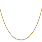 14K 1.5mm Loose Rope Chain