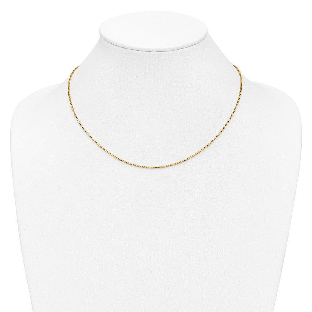 14K 1.2mm Box Chain