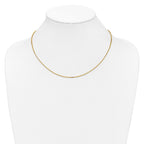 14K 1.2mm Box Chain
