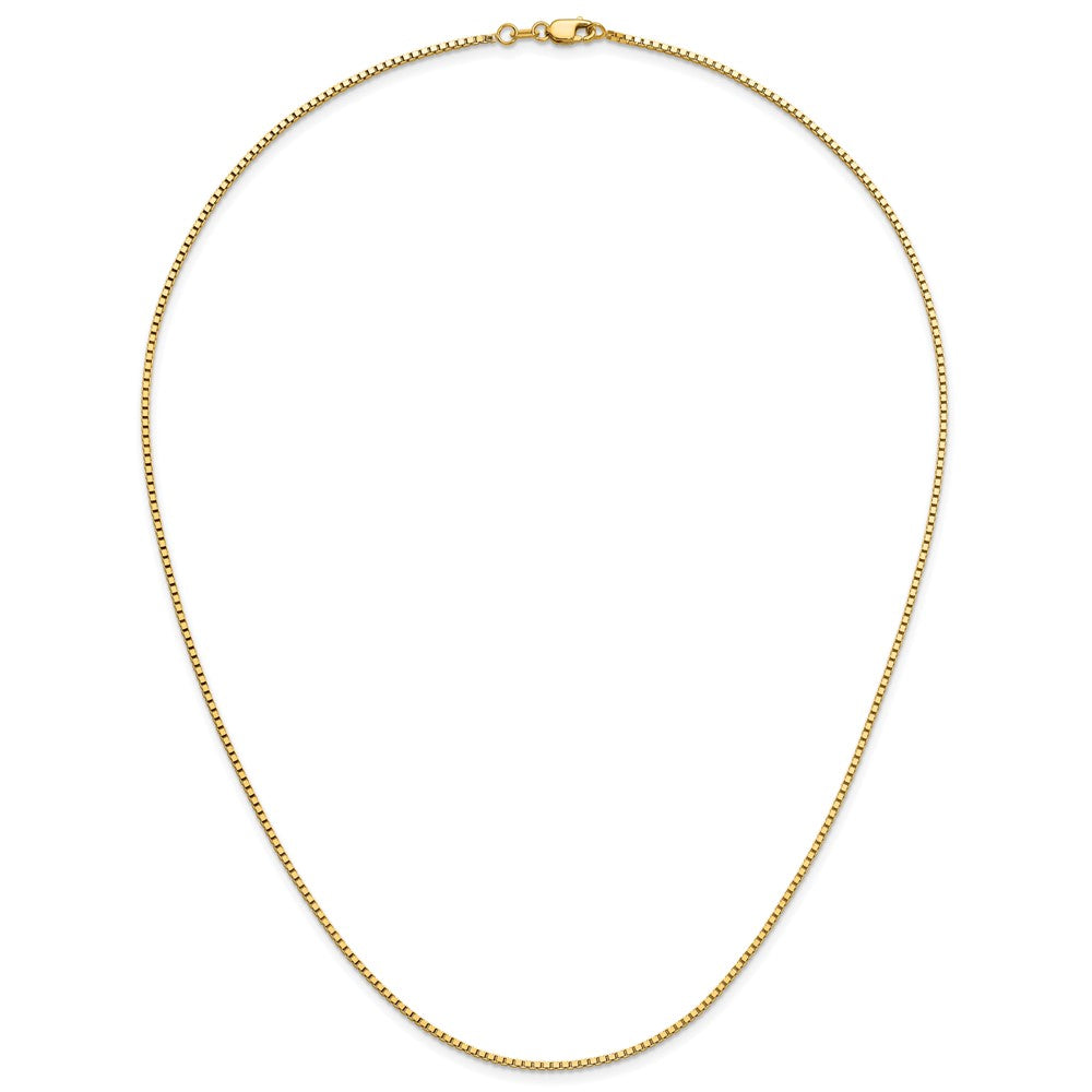 14K 1.2mm Box Chain