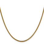 14K 2mm Franco Chain