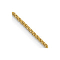 14K .9mm D/C Twisted Box Chain