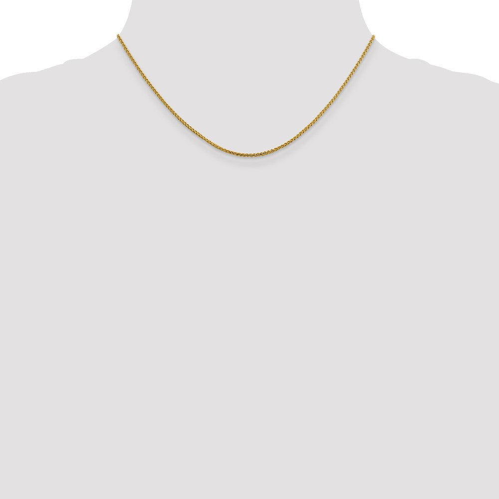 14K 1.4mm D/C Open Franco Chain