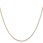 14k .85mm D/C Spiga Chain