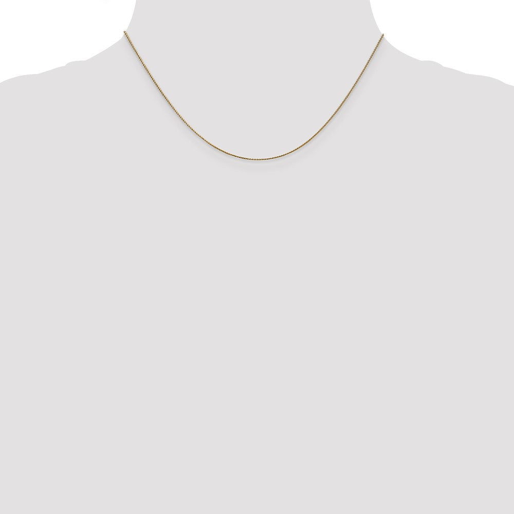 14k .85mm D/C Spiga Chain