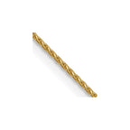 14k .85mm D/C Spiga Chain