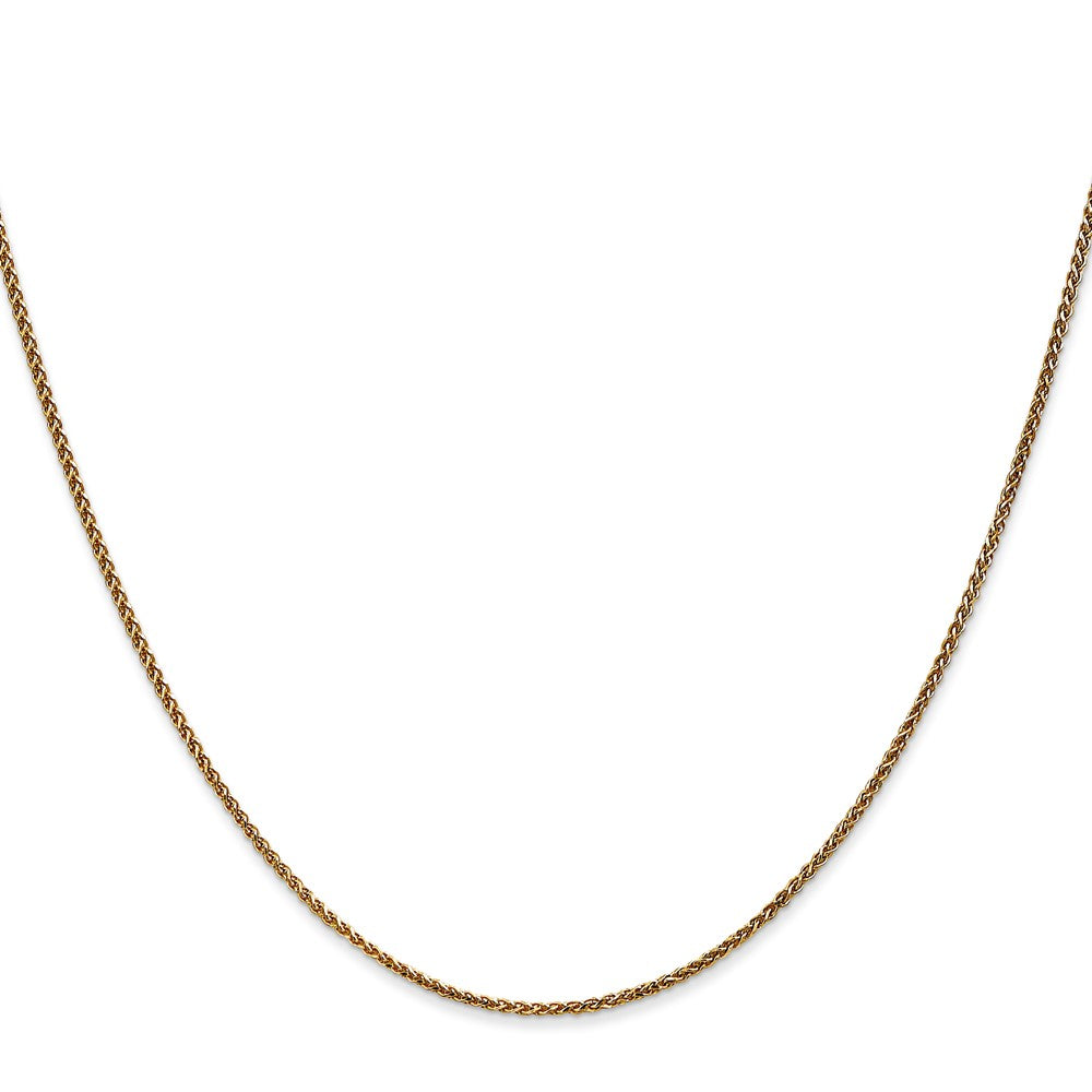 14k 1.25mm D/C Spiga Chain