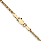 14k 1.7mm D/C Spiga Chain