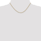 14K 1.95mm Round Cable Chain