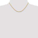 14K 1.95mm Flat Cable Chain