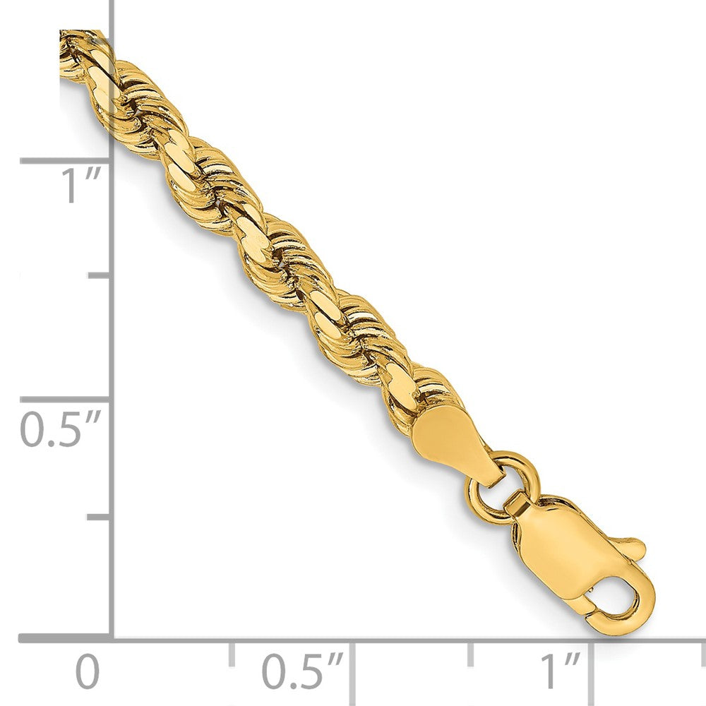 14k 3.75mm Diamond-cut Rope Chain