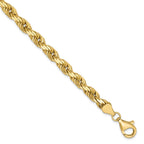 10k 5.5mm Diamond-cut Rope Chain