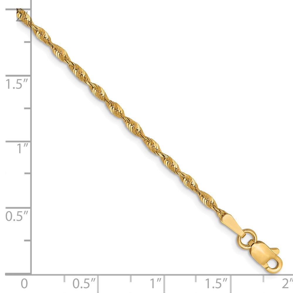 Lelie's 10k 1.8mm Ultra D/C Lightweight Rope Chain