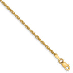10k 2.0mm Ultra D/C Lightweight Rope Chain