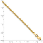 10k 2.5mm Ultra D/C Lightweight Rope Chain