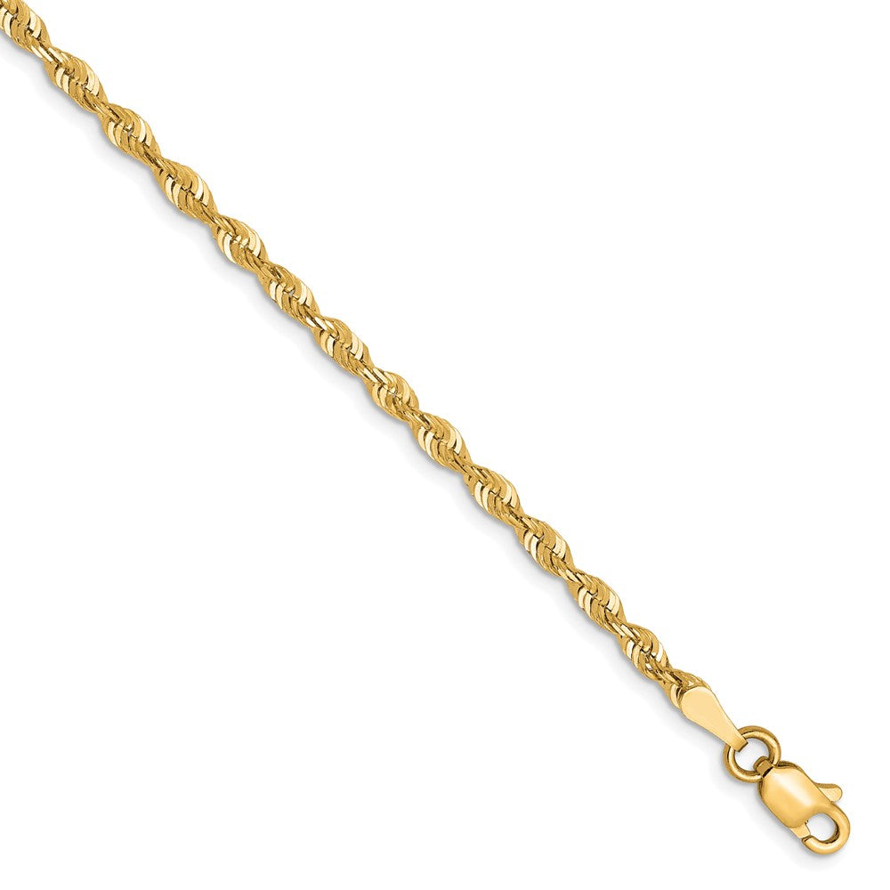 10k 2.5mm Ultra D/C Lightweight Rope Chain