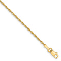 10k 1.5mm Ultra D/C Lightweight Rope Chain