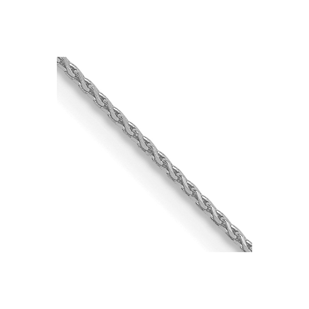 10k White Gold .85mm D/C Spiga Chain