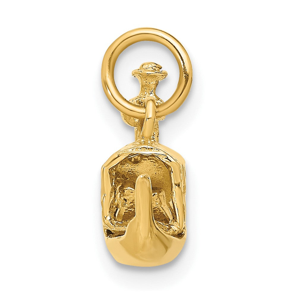 14K  3-D Gondola Charm