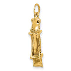 14k 3D MACKINAC Bridge Charm