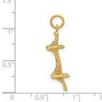 14k 3D MACKINAC Bridge Charm
