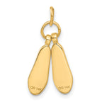 14K 3-D Ballet Slippers Charm