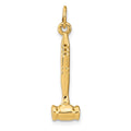 14k 3-D Gavel Charm
