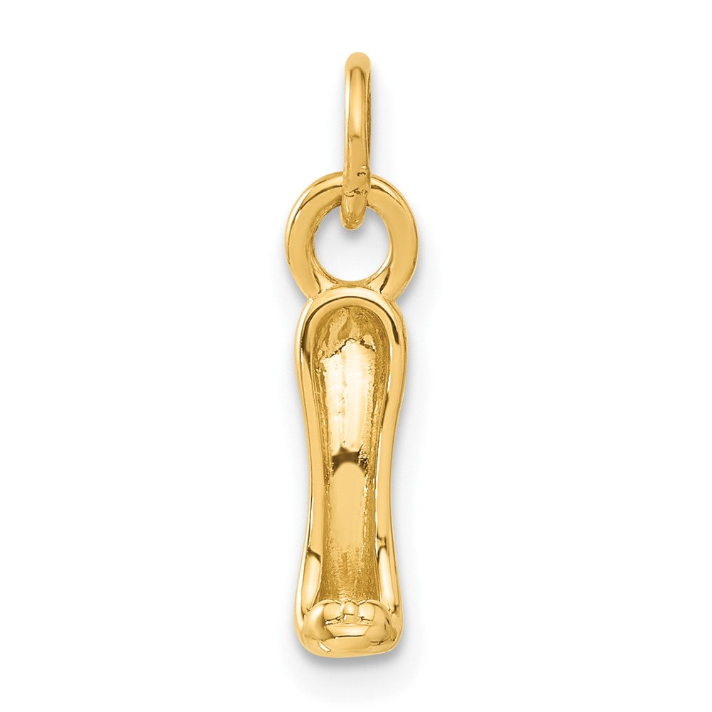 14K  3-D High Heel Stiletto Shoe Charm