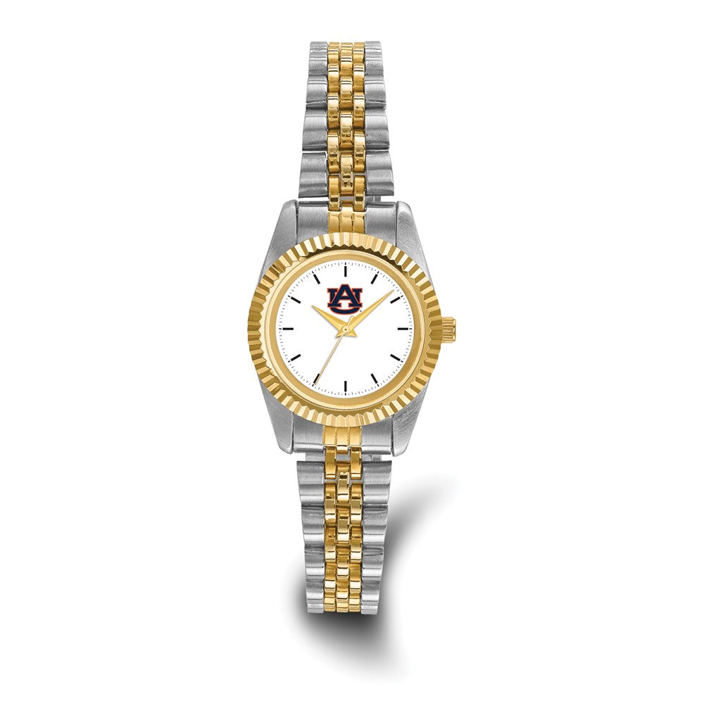 LogoArt Auburn University Pro Two-tone Ladies Quartz Watch