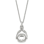 1928 Jewelry Silver-tone Three Sided Spinning Floral Pattern Oval 13mm Lockets 30 inch Necklace Holds 6 Photos