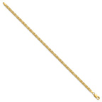 14K 2.5mm Byzantine with Lobster Clasp Bracelet