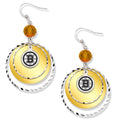 BOSTON BRUINS GAME DAY EARRINGS