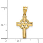 14k Celtic Cross Pendant