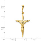 14k Passion Crucifix Pendant