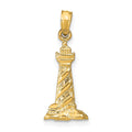 14k 3-D St. Augustine Lighthouse Pendant