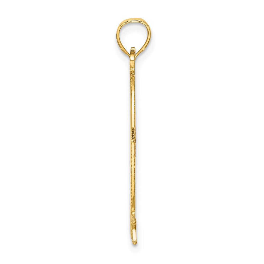 14k Cut-out NEW YORK with Statue of Liberty Charm