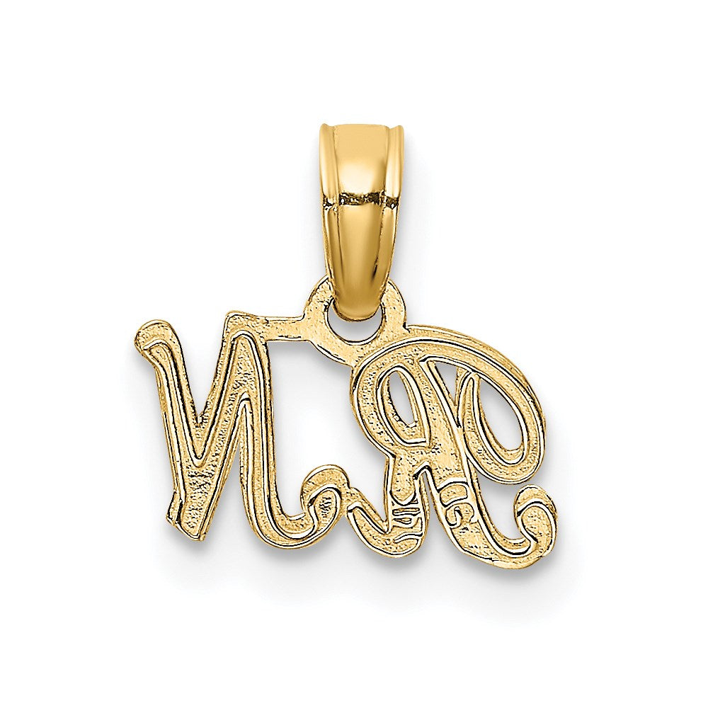 14k R.N. Charm