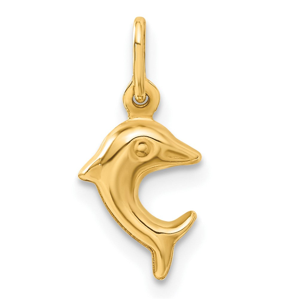 14k Mini Dolphin Charm