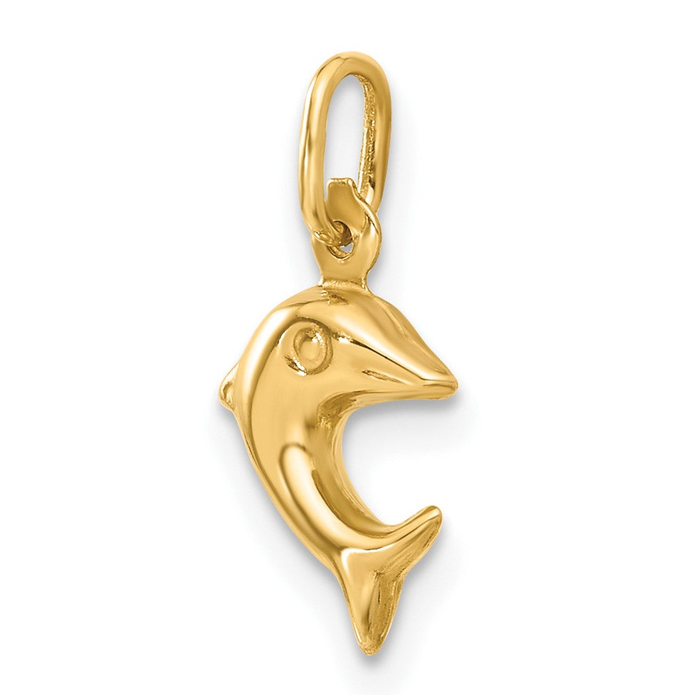 14k Mini Dolphin Charm