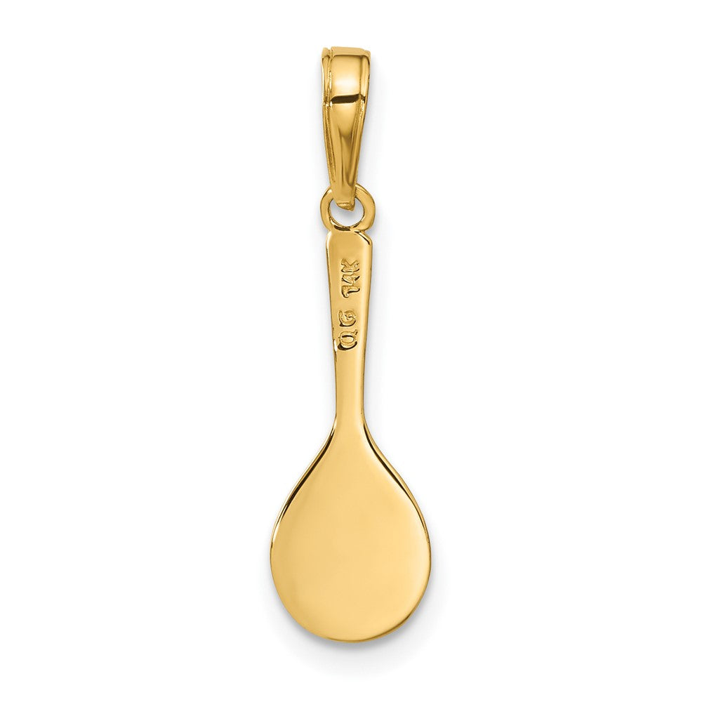 14k 3-D Tennis Racquet and Ball Charm