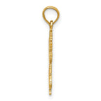 14k Angel Pendant