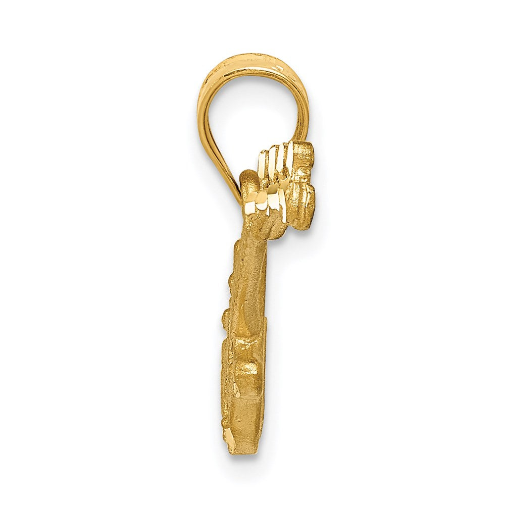 14k 3-D Electric Guitar Charm