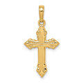 14K Cross Pendant