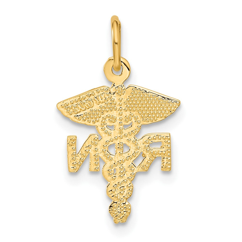 14k RN Registered Nurse Charm