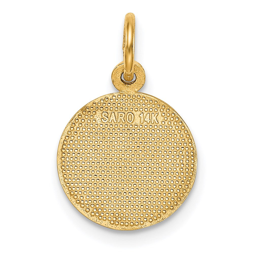 14k Polished GRADUATION Charm
