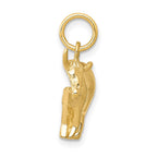 14k Steer Pendant