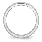 Chisel Cobalt Beveled Edge Satin 6mm Band