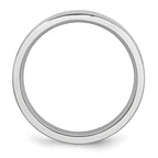 Chisel Cobalt Flat Polished 5mm Band