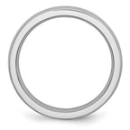 Chisel Cobalt Polished 4mm Half Round Band